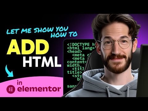 How to ADD HTML in Elementor (Step by Step) 2025