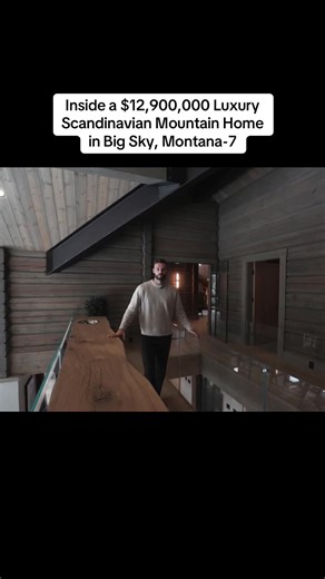 Inside a $12,900,000 Luxury Scandinavian Mountain Home in Big Sky, Montana-7