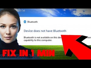 2025: How to Fix 'Bluetooth is Not Available on This Device' on Windows 10/11