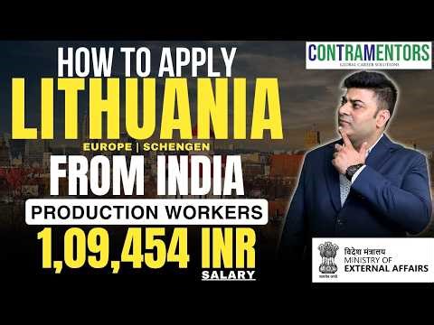 Lithuania Production Worker Jobs 2026 | Europe Job Vacancy | Salary 1000 Euro + Accommodation |