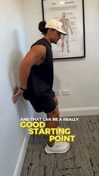 If your legs and lower back fatigue easily, this is a simple one to build strength.