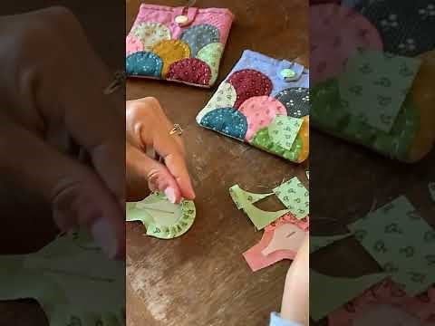 Montage des gabarits clamshell patchwork