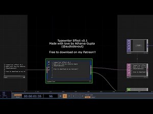 Typewriter Effect in TouchDesigner - Free TOX FIle
