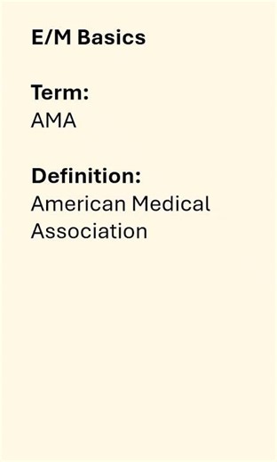 MedCode: E/M Basics — CMS