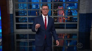 The president’s spokespeople took to the airwaves over the weekend to defend Trump against charges that he encouraged racist chants at his MAGA rallies. | The Late Show with Stephen Colbert