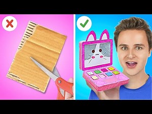 Creative Cardboard hacks || School DIY by 123 GO! GLOBAL