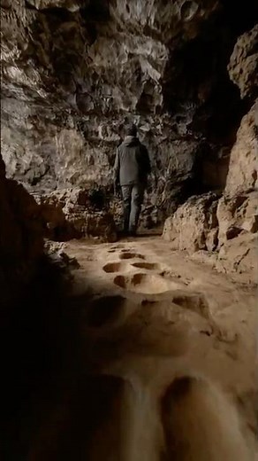 Strange Footprints Found Deep In A Cave