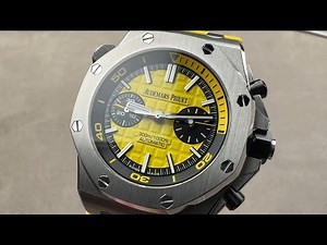 Audemars Piguet Royal Oak Offshore Diver Chronograph 26703ST.OO.A051CA.01 AP Watch Review