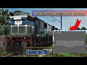 How to set train simulator classic error problem 😕 || easy stap || solve error problem ||