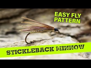 Fly Tying for Beginners - How to tie a Stickleback minnow fly pattern