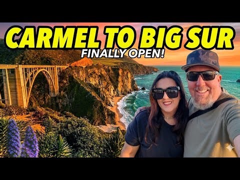 California Highway 1 is a MUST DO! A Scenic Drive up the Coast-Now Reopened in 2026 + Big Sur River!