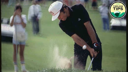 Gary Player's technique for easily escaping fairway bunkers