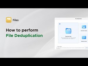 UGREEN NASync Tutorial Series - How to Perform File Deduplication