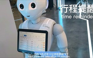 SPJ-13 Pepper Terminal Multifunctional Service Robot (High School Zhejiang Univ)