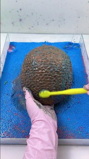 CLEANING SQUISHY ASMR🟫🟫Lychee#asmr