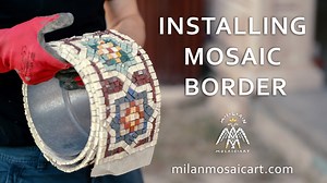 66K views · 2.3K reactions | Simplest way to Install mosaic border....