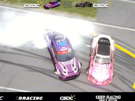 【CSDC模拟漂移赛】16进8对决weye选手直播切片