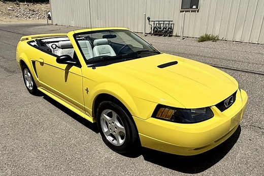 No Reserve: 2002 Ford Mustang Convertible