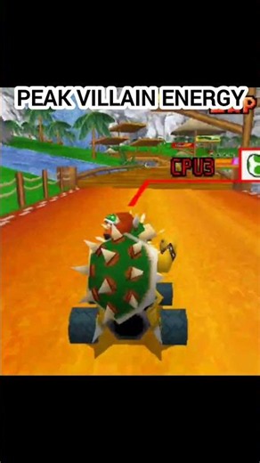 The true Villain #mario #nintendo #mariokart