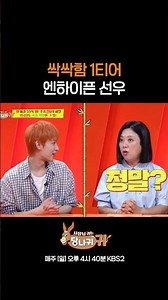 Tier 1 Friendly ENHYPEN Sunwoo [Boss in the Mirror] | KBS Broadcast