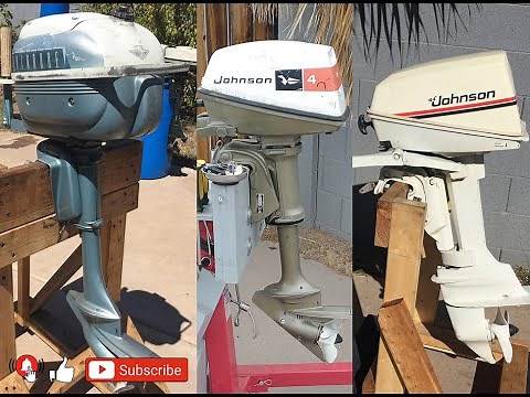 1948 - 1983 JOHNSON / EVINRUDE 3 - 4 AND 4.5 HP OUTBOARDS REVIEW AND MAINTENANCE TIPS