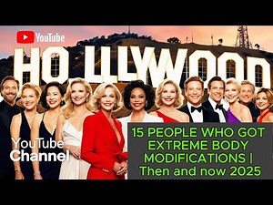 15 PEOPLE WHO GOT EXTREME BODY MODIFICATIONS | Then and now