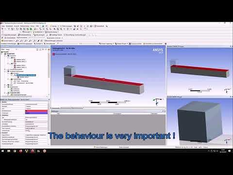 Ansys Workbench Tutorial: How to Model direct thermal-structural coupling (Transient)