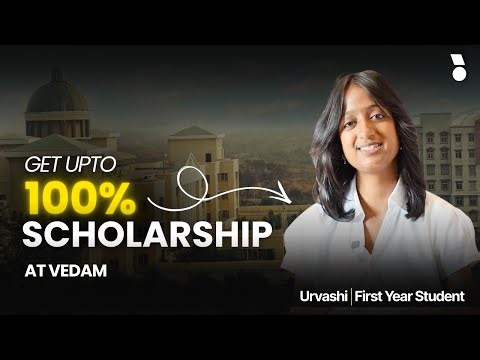 How I got the Top Scholarship at Vedam School of Technology