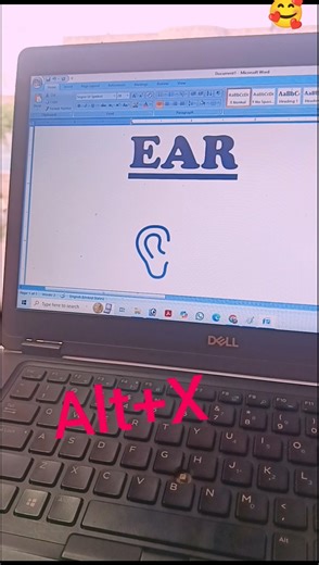 Symbol MS word me new trick✅ #shorts #computer