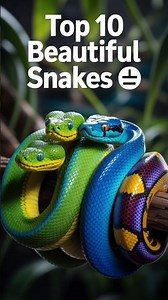 Top 10 Most Beautiful Snakes in the World / Londa Ashib