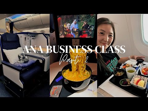 ANA Business Class Flight Review (Part 2) - Bangkok to Tokyo
