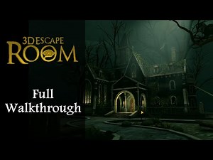 3D Escape Room, Mystic Manor, Full Walkthrough