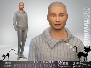Sims 4 Elder Male Sims