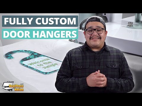 How To Make A Custom Door Hanger