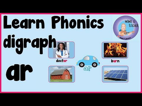 Phonics ar sound | Phase 5 Phonemes | 2 letter blends | sing say find and read the ar sound in words