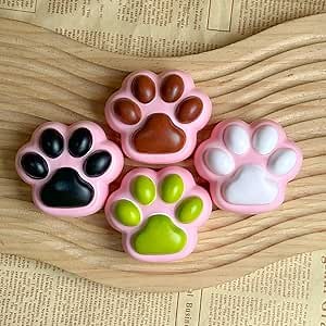 Generic Squeeze Cute Toys Super Soft Squeeze Toys, Food Party Favors for Kid Novelty Toy Birthday Gifts for Boys Girls Adults (Cat's Paw A)