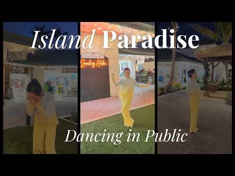 Challenge myself to DANCE at the shops of Kolea at Waikoloa, Hawaii #flashdance #dancinginpublic