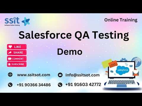 Salesforce QA Demo Part 2 | Real-Time Project | Salesforce Testing Training