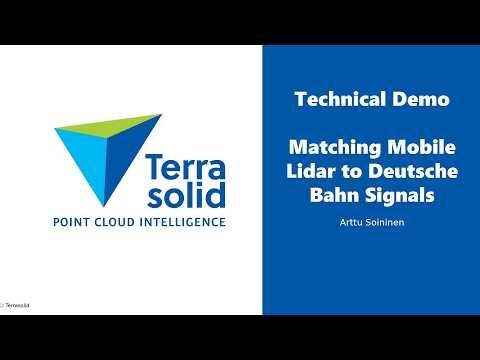 Matching Mobile Lidar to Deutsche Bahn Signals