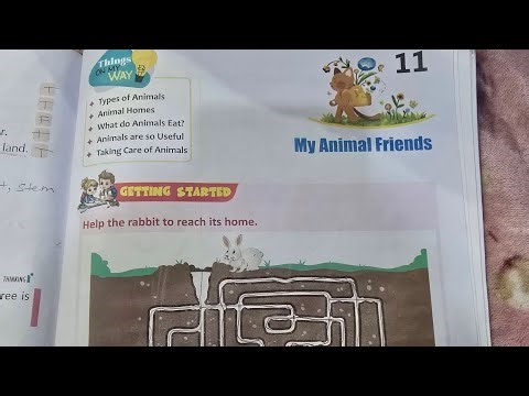My Animal Friends - EVS, CLASS - 2 Reading and Explanation