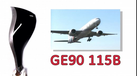GE90 and GEnx Composite fan blades