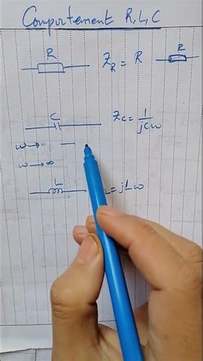 le comportement des dipôles R, L et C en basses et hautes fréquences #shorts #shortvideo #bac