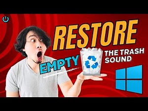 How To TURN ON the "Empty the Trash" Sound in Windows 11 🗑️🔊