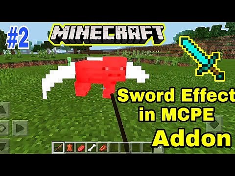 Minecraft sword swipe effect