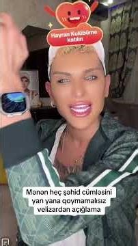 Mənən heç şəhid cümləsini yan yana qoymamalısız velizardan açığlama #velizar #tiktokvideolari