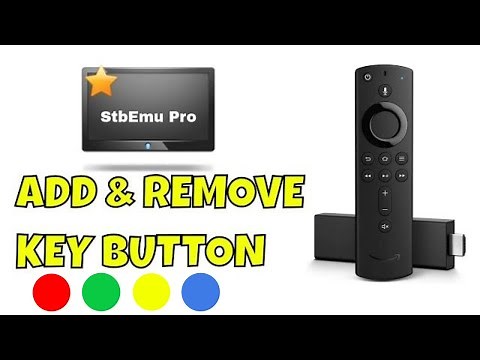 How To Add & Remove a Key Button From StbEmu Pro