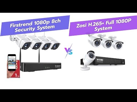 Firstrend vs ZOSI: 1080P Wireless Security Systems | 8CH vs AI Detection 🔒📹