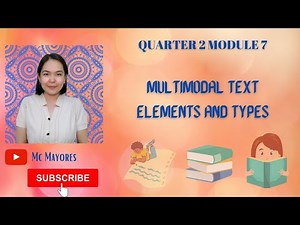 GRADE 10 | MULTIMODAL TEXT | MC MAYORES