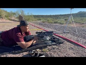 Shooting Bergara B-14 HMR in 300 PRC with Hybrid 46 suppressor