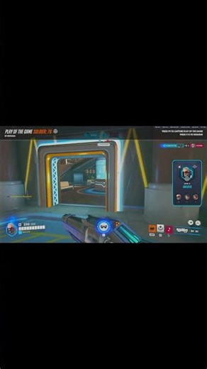 (4K 120FPS) Overwatch Play of The Game #3420 – Soldier: 76 3K